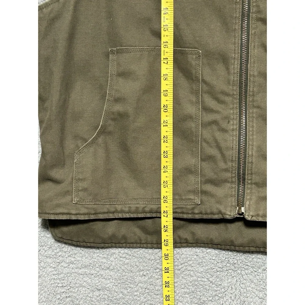 Dri Duck Mens Size‎ 2XL Trek Insulated Canvas Workwear Vest Field Bushnell